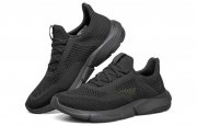 SKECHERS SCARPE DA GINNASTICA NERE SLIP-ON UOMO