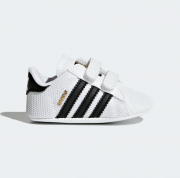 ADIDAS ORIGINAL SCARPE SUPERSTAR KIDS UNISEX BIANCHE E NERE