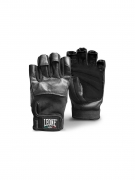 LEONE 1947 GYM GLOVES U GUANTI NERI UNISEX