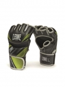 LEONE  GUANTI MMA  BLITZ BLACK/GREEN UNISEX