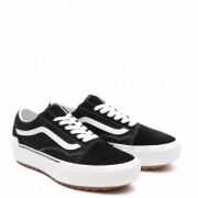 VANS UA OLD SKOOL STACKED SCARPE NERE DONNA
