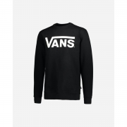 VANS BY VANS CLASSIC CREW BOYS  FELPA GIROCOLLO NERA BAMBINO