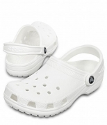 CROCS CLASSIC CIABATTE BIANCHE UNISEX