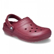 CROCS CLASSIC LINED CLOG CIABATTE BORDEAUX UNISEX